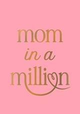 Mom in a million - Peggy Jones - 9789036650786