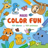 Maxi Color Fun – 101 dieren / Maxi Color Fun – 101 animaux - ZNU - 9789044769081