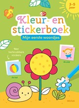 Mijn eerste woordjes kleur- en stickerboek 3-5 jaar - ZNU - 9789044770438
