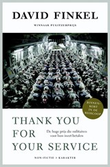 Thank you for your service - David Finkel - 9789045213736