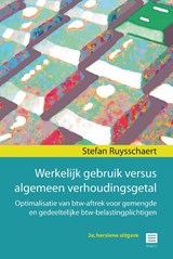 Werkelijk gebruik versus algemeen verhoudingsgetal - Stefan Ruysschaert - 9789046609293