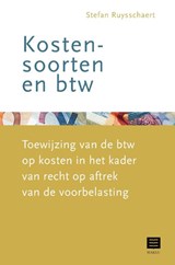 Kostensoorten en btw - Stefan Ruysschaert - 9789046610886