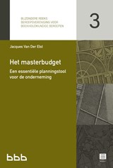Het Masterbudget - Jacques Van Der Elst - 9789046612187