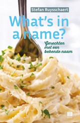 What’s in a name? - Stefan Ruysschaert - 9789046613368