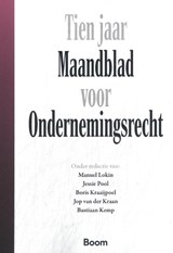 Tien jaar Maandblad voor Onderneminsgrecht -  - 9789047303350