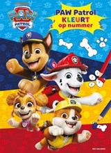 PAW Patrol kleurt op nummer -  - 9789047881247