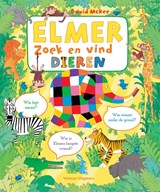 Elmer zoek en vind - dieren - David McKee - 9789048322312
