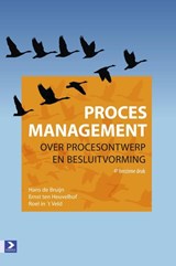 Procesmanagement - J.A. de Bruijn ; E.F. ten Heuvelhof ; R.J. in 't Veld - 9789052619606
