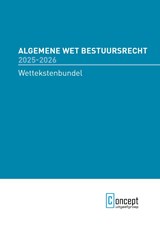 Algemene Wet Bestuursrecht 2025-2026 - Freek Groenendijk - 9789055163601