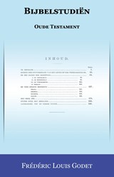 Bijbelstudiën Oude Testament - Frédéric Louis Godet - 9789057194665