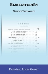 Bijbelstudiën Nieuwe Testament - Frédéric Louis Godet - 9789057194672