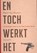 En toch werkt het, VAN DOOREN, Pieter - Paperback - 9789058268594