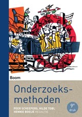 Onderzoeksmethoden - Peer Scheepers ; Hilde Tobi ; Hennie Boeije - 9789058756046