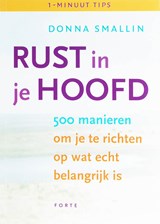 Rust in je hoofd - SMALLIN, Donna - 9789058777133
