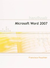 Handboek Microsoft Word 2007 NL