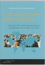 Cross-culturele psychologie - OUDENHOVEN, Jan Pieter van - 9789062833436
