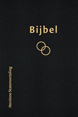 Bijbel Huwelijksbijbel Herziene Statenvertaling zwart -  - 9789065394279