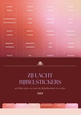 Zij Lacht bijbelstickers HSV -  - 9789065396037