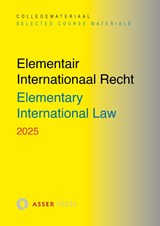 Elementair Internationaal Recht 2025 / Elementary International Law 2025 - Tarik Gherbaoui ; Frank Bakker - 9789067043731