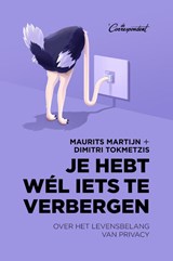 Je hebt wél iets te verbergen - Maurits Martijn ; Dimitri Tokmetzis - 9789082520323
