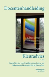Docentenhandleiding kleuradvies - Mark Kotterink ; Jan de Boon - 9789082658477