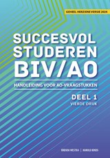 Succesvol studeren voor BIV/AO deel 1 - Brenda Westra ; Harold Kinds - 9789083014630