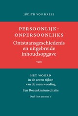 Persoonlijk-onpersoonlijks - Halle von Judith - 9789083275512