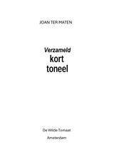 Verzameld kort toneel - Joan Ter Maten - 9789083477435