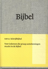 Bijbel NBV21 Schrijfbijbel -  - 9789089124302