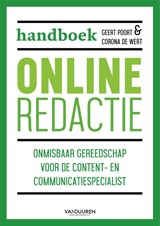 Handboek online redactie - Corona de Wert ; Geert Poort - 9789089654403