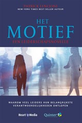 Het Motief - Patrick Lencioni - 9789089840158