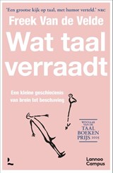 Wat taal verraadt - Freek Van de Velde - 9789401499705