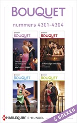 Bouquet e-bundel nummers 4301 - 4304 - Michelle Smart ; Andie Brock ; Natalie Anderson ; Kelly Hunter - 9789402553864
