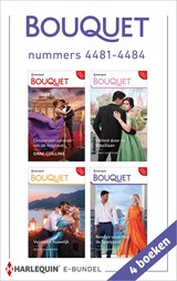 Bouquet e-bundel nummers 4481 - 4484 - Dani Collins ; Emmy Grayson ; Jackie Ashenden ; Clare Connelly - 9789402563696