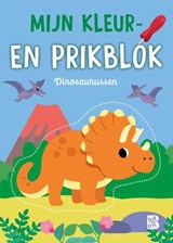 Mijn kleur- en prikblok: Dinosaurussen -  - 9789403246307