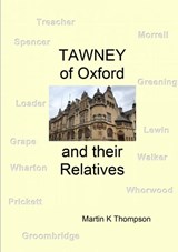TAWNEY of Oxford - Martin K Thompson - 9789403656625