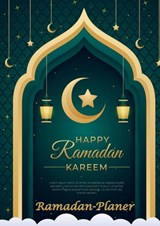RAMADAN Planer für 30 Tage Ramadan mit Gebet, Fasten, Quran Tracker, etc. - Fridaus Yussuf - 9789403685458