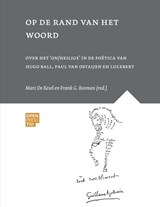 Op de rand van het woord - Marc De Kesel - 9789403785530