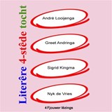 Literêre 4-stêdetocht - Lêzing 1 - 4 - André Looijenga ; Greet Andringa ; Sigrid Kingma ; Nyk de Vries - 9789460380662