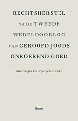 Rechtsherstel na de Tweede Wereldoorlog van geroofd Joods onroerend goed - Serge ter Braake ; Maarten-Jan Vos - 9789461058195