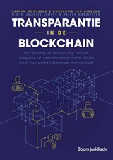 Transparantie in de blockchain - Jurgen Goossens ; Charlotte van Oirsouw - 9789462127104