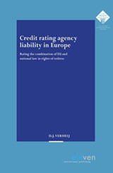 Credit rating agency liability in Europe - D.J. Verheij - 9789462361447
