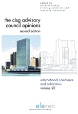The CISG Advisory Council Opinions - Michael Bridge ; Ulrich Schroeter ; Ingeborg Schwenzer - 9789462362000