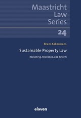 Sustainable Property Law - B. Akkermans - 9789462362895