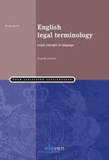 English legal terminology - Helen Gubby - 9789462366046