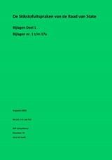 De Stikstofuitspraken van de Raad van State - BIJLAGE 1 - Sjef van Put - 9789462472952