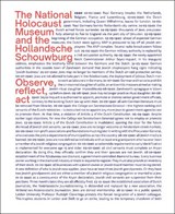 The National Holocaust Museum and the Hollandsche Schouwburg -  - 9789462625495