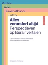 Alles verandert altijd - Lieven D'hulst ; Chris van de Poel - 9789462703872