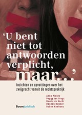 'U bent niet tot antwoorden verplicht, maar…' - Anna Pivaty ; Peggy ter Vrugt ; Dorris de Vocht ; Hannah Hübner ; Ruben Knehans - 9789462900004