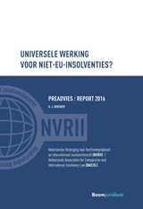 Universele werking voor niet-EU-insolventies? -  - 9789462904200
